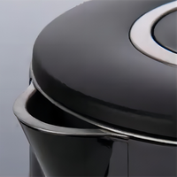 Bouilloire électrique numérique populaire de 1,5 L avec base rotative à 360 degrés et affichage de la température, bouilloire intelligente
