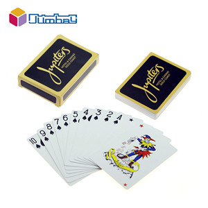 Poker de haute qualité doré de haute qualité cartes à jouer de haute qualité papier éducatif cartes - Product Image 2