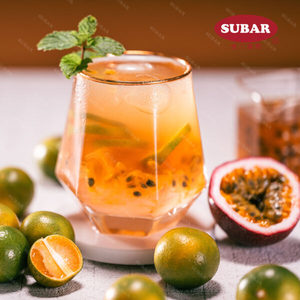 Jarabe concentrado de maracuyá aromático, agridulce, para té de burbujas, bebidas frías y uso en cafeterías. - Product Image 2