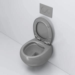 <span class=keywords><strong>Toilette</strong></span> en céramique de qualité supérieure couleur kaki blanc <span class=keywords><strong>toilette</strong></span> murale ronde sans rebord sanitaire wc ensemble de toilettes salle de bain - Product Image 6