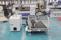 Mini Desktop Zware Gietijzeren Tafel CNC Mal Graveren Aluminium Metaal Molding Frezen Snijden CNC Router Machine 6090 6012