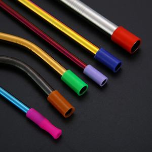 Fundas de Silicona para Pajitas de Grado Alimenticio, Económicas, Compatibles con Pajitas de Acero Inoxidable de 6 mm, 8 mm y 12 mm de Diámetro - Product Image 6