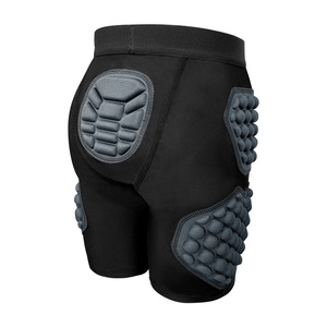 Shorts de compression rembourrés personnalisés YOUNGSON pour enfants avec bande élastique pour garçons, jeunes joueurs de football et de skate - Product Image 4