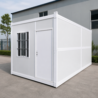 Maison conteneur portable de haute qualité, extensible, préfabriquée, kit de maison préfabriquée, maisons préfabriquées fabriquées en Chine pour abri d'urgence