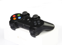 Controlador inalámbrico BT para PC PS3 Smartphone y Smart TV Box Controlador de juegos de plástico Android Compatible con teléfonos móviles Steam
