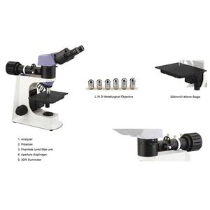 5 홀 필터 유닛 삼안 디지털 금속 금속 현미경 가격 - Product Image 3