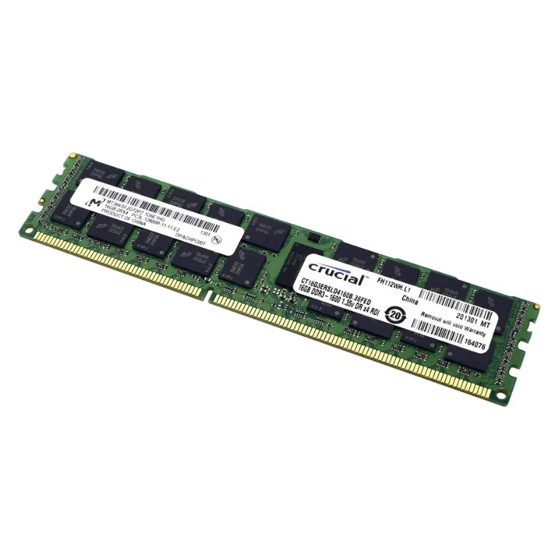 Mt DDR3 8G 1600 tương thích DDR3-1600 16GB ECC/REG Chip Máy chủ bộ nhớ (M393B2G70BH0-YK0)