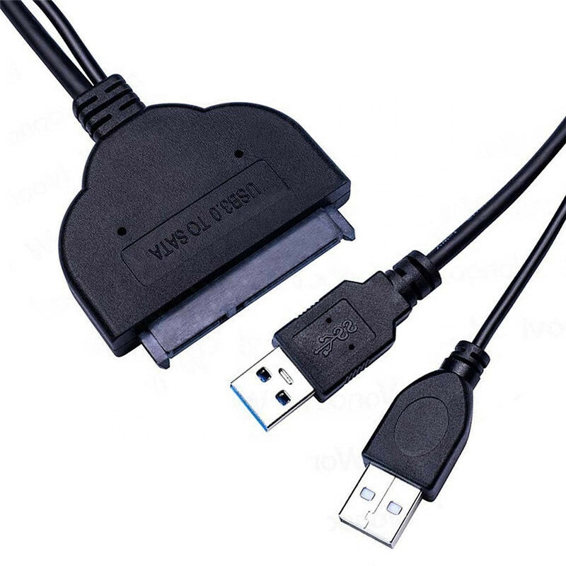 Doonjiey USB 3.0 SATA 3 To USB 3.0 Adapter Up To 6 Gbps Support 2.5 Inch HDD SSD 22 Pin