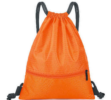 Pequeño 34 * 43; cremallera naranja