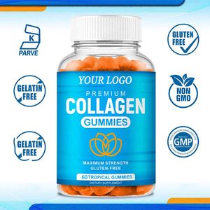 Formula personalizzata per la pelle e le unghie dei capelli supporta 60 conteggi biotina <span class=keywords><strong>Halal</strong></span> vitamine caramelle gommose collagene - Product Image 2