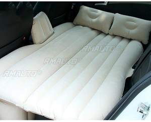 Lit gonflable pour voiture 2 en 1, matelas de voyage multifonctionnel gonflable en PVC floqué, coussin de repos doux pour le sommeil en voiture - Product Image 3