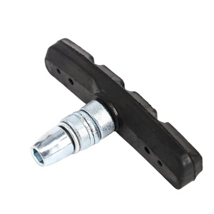 4 paires de plaquettes de frein V pour vélo de montagne, VTT, bleues, neuves - Product Image 1