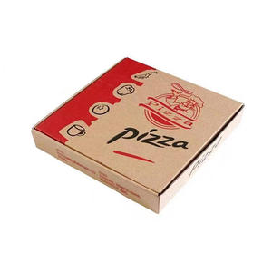 Usine en gros personnalisé 6/7/8/9/10/12 pouces boîtes <span class=keywords><strong>à</strong></span> pizza boîte <span class=keywords><strong>de</strong></span> papier ondulé pour emballage alimentaire <span class=keywords><strong>à</strong></span> <span class=keywords><strong>emporter</strong></span> - Product Image 2