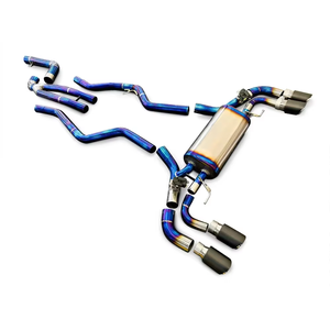 Sistema de Escape Catback de Titanio para M340i G20 B58 3.0T 2018-2023 con Sistema Valvetronic y Válvulas de Control Remoto - Product Image 5