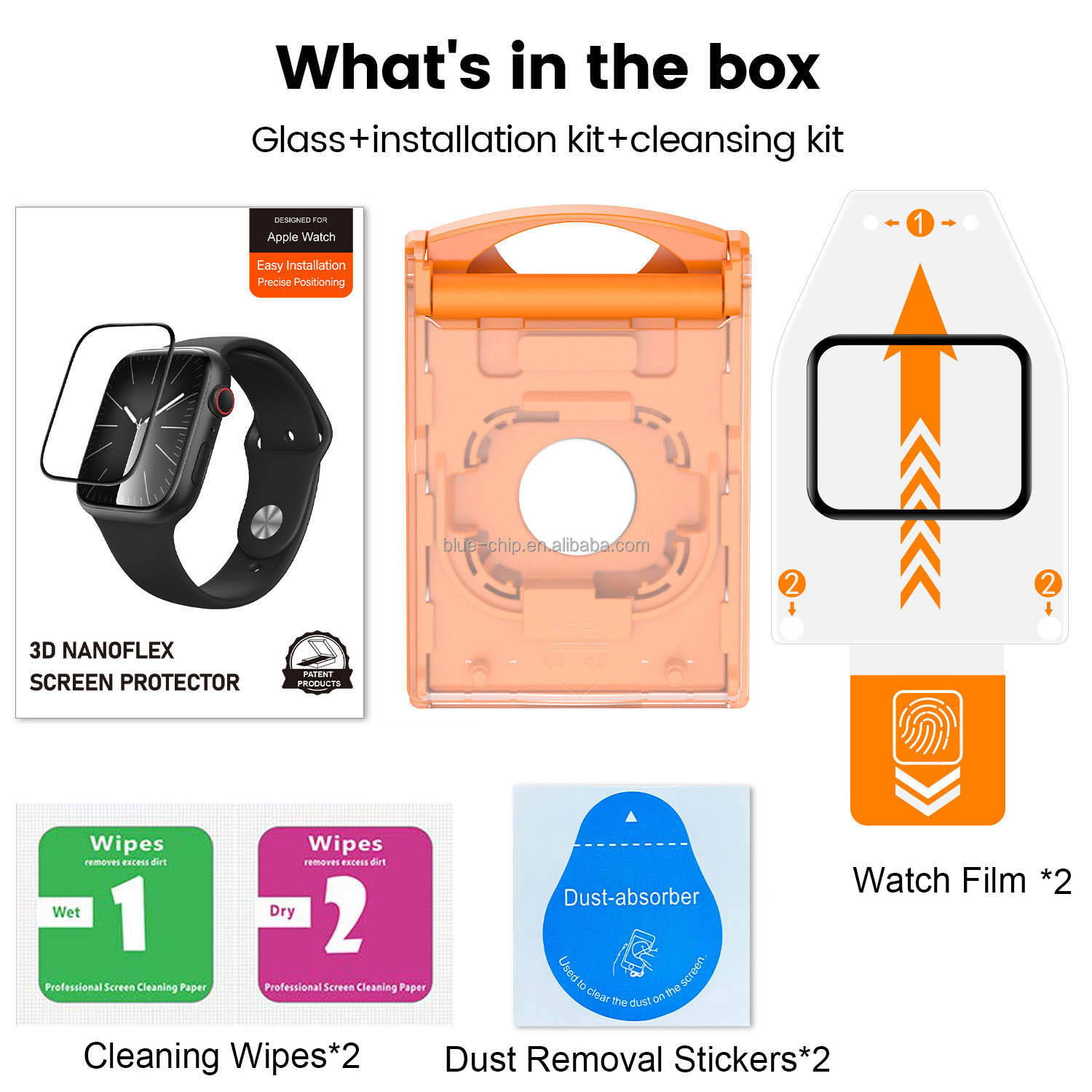 2 Pack Watch Film Combo(With Package Box)