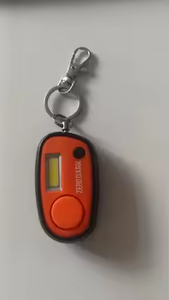 Xách tay mini COB Keychain Torch IP65 USB sạc cắm trại ngoài trời & đi xe đạp đèn pin với điều khiển từ xa cơ thể nhựa báo động - Product Image 4