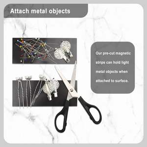 磁気ストリップ強力粘着バッキング付き粘着バッキング付き磁気テープヘビーデューティ冷蔵庫ホワイトボード - Product Image 6