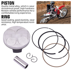 Kit de pistons pour moto HONDA 48.5/66/75/76/78mm <span class=keywords><strong>CRF</strong></span>/CMX250 CBR600/<span class=keywords><strong>250</strong></span>/500 CB500/<span class=keywords><strong>250</strong></span>/233 CRF230 FTR223 CMX500 CB/CBF/CBR1000 - Product Image 5