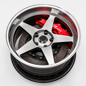 ล้อแม็ก Roc Flow Forming <span class=keywords><strong>ขอบ</strong></span>ลึก 4x100 5x114.3 5 ก้าน ลาย JDM ขนาด 15 16 17 18 นิ้ว สำหรับ Subaru WRX BRZ Civic RX-7 - Product Image 2