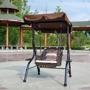 Modern <strong>Garden</strong> Supplies Hammock Canopy Soft <strong>Bench</strong> Seat Chair 3 Seater <strong>Garden</strong> <strong>Swings</strong> Outdoor Patio Hanging Chill Chair With Stand - Product Image 4