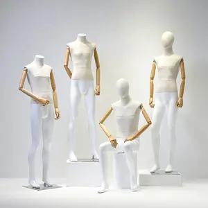 Wholesale Adjustable Men And Women Full Body Mannequin Garment Display Full Body Mannequins With Leg Fiberglass