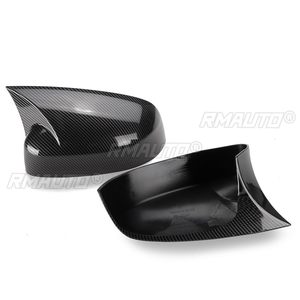 2X Cubiertas para Retrovisores de Coche, Aspecto de Fibra de Carbono Negro Brillante, para Ford Focus 2 3 MK2 MK3 2008-2018, Tapas para Espejos Laterales - Product Image 4