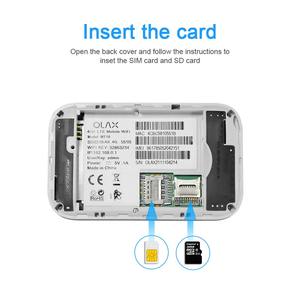 OLAX MT10 Cat4 150mbps ไวไฟพกพาแบบพกพา 4G LTE ซิมเราเตอร์ แบตเตอรี่ 3000mah ไวไฟพกพา 4G Mifi โมเด็มเราเตอร์ - Product Image 5