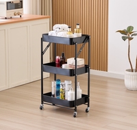 Carritos y Islas de Cocina Multifuncionales de Fábrica, Estante de Almacenamiento para Sala de Estar y Cocina