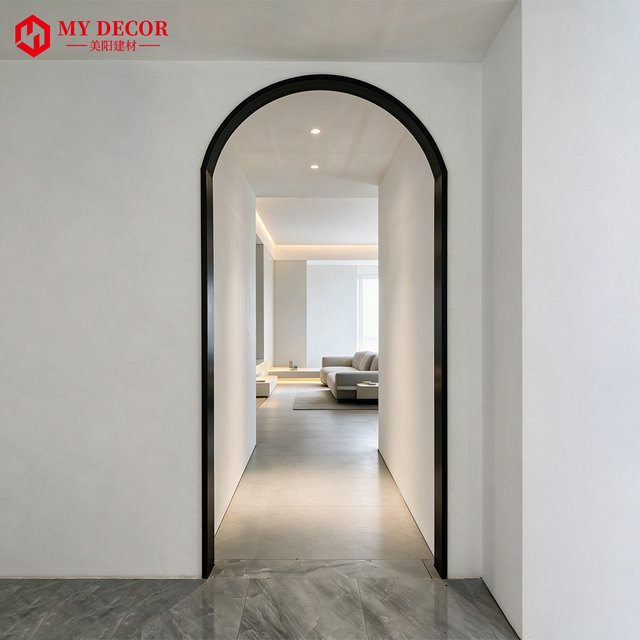 Wholesale Custom Size Brushed Stainless Steel Door Jamb Protector Metal Trim Plate for Contractor Bulk Order