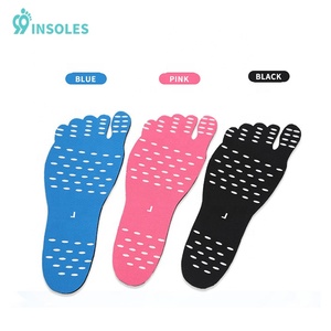 Semelles adhésives invisibles pour pieds nus, pour plage, extérieur, piscine, SPA - Product Image 4