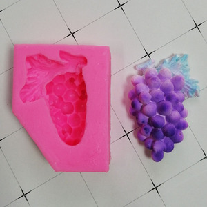 A Channeling Grape Creative Mousse <b>Cake</b> <b>Silicone</b> <b>Mold</b> Candle Aromatherapy <b>Mold</b> - Product Image 4