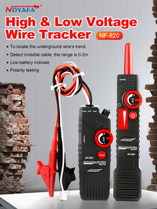 Underground 2 m Trace Ac Live <strong>Circuit</strong> Cables Finder <strong>High</strong> <strong>Voltage</strong> <strong>Detector</strong> NF-820