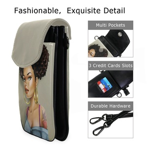 กระเป๋าโทรศัพท์มือถือแบบสะพายข้างหนัง PU รุ่นใหม่ปี 2025 สำหรับผู้หญิง เหมาะสำหรับกีฬากลางแจ้งและวิ่ง - Product Image 2