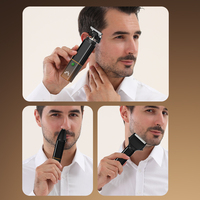 Tondeuse à cheveux rechargeable USB-C Lanumi 270 pour homme, tondeuse professionnelle pour les détails, tondeuse à nez, rasoir à lames, 3 en 1, lame en T, usage domestique, anglais
