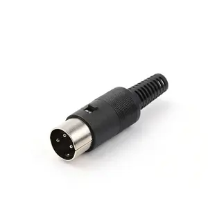 Ds Serie Din Mannelijk Stopcontact 3pin Din Mannelijke 3-Pins Stekker Connector Met Plastic Handvat Din Plug