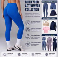 Perzikvormende yogabroek met hoge taille, naadloze, naakt-gevoel, billen liftende workout leggings