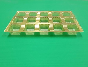 Tùy Chỉnh Phong Cách Mới Khay Vỉ Cho Sô Cô La Sushi Kẹo & Bánh Nhựa Dùng Một Lần Tấm & Bát Bền <span class=keywords><strong>Cpet</strong></span> Chất Liệu - Product Image 2