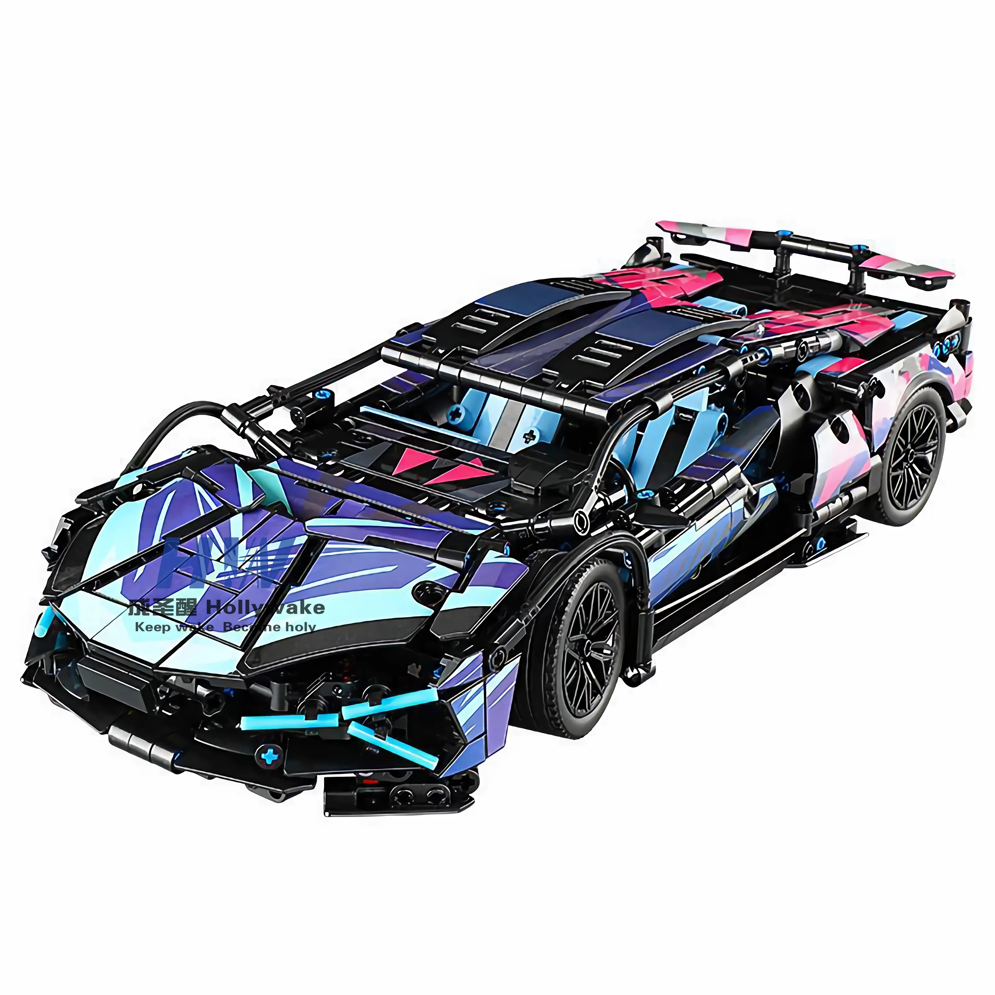 בלוק sembo 1:14 ילדים טצ 'יק 1314pcs ged lamborghinis מכונית ספורט מודל חינוכי בלוקים בניין חינוכי