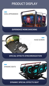 ALILE Professional OrbitalRBITAL Cinema Flying Theatre Immersive 3D Naked Track Cine de realidad virtual interior para Centro Comercial - Product Image 5
