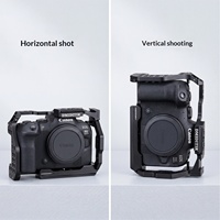 Cage pour appareil photo R6 Mark II, entièrement en aluminium, compatible avec la prise de vue horizontale et verticale, multi-interface