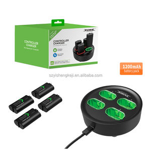 Station de charge sans fil TYX-0645S pour quatre batteries de 1200 mAh pour manette de jeu <span class=keywords><strong>Xbox</strong></span> One / <span class=keywords><strong>Xbox</strong></span> Series, accessoires de chargeur - Product Image 1