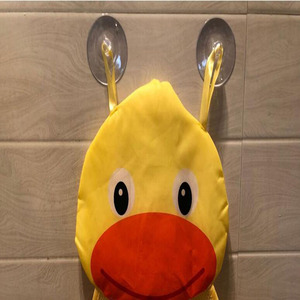 ZQ49 enfants bain jouets organisateur qualité supérieure baignoire jouet stockage maille douche organisateur ensemble avec anti-dérapant ventouses organisateur - Product Image 5
