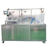 Probador de Accesorios de Drenaje de Tuberías de 3 Estaciones con Sistema de Control PLC para Pruebas de Sellado de Agua y Caudal