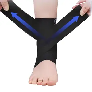 Bandagem japonesa para tornozelo, manga protetora anti-espassas, alça esportiva ultrafina e respirável, com alta elasticidade, novo design