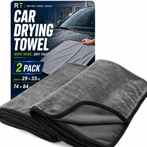 Toalla <span class=keywords><strong>de</strong></span> microfibra avanzada para secado <span class=keywords><strong>de</strong></span> coches, <span class=keywords><strong>de</strong></span> secado rápido, suave, sin pelusa, con bucles retorcidos para detallado y lavado <span class=keywords><strong>de</strong></span> vehículos. - Product Image 1