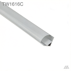 Perfil <span class=keywords><strong>de</strong></span> <span class=keywords><strong>Aluminio</strong></span> LED <span class=keywords><strong>de</strong></span> 30x30mm para Montaje en Esquina, Ideal para Gabinetes (Oferta) - Product Image 1