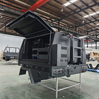 Fabriqué en Chine Fabricant personnalisé aluminium 4X4 cabine unique Unibody Ute auvent et plateau plateau de ramassage