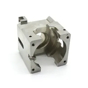 Usinage CNC 5 axes haute précision en acier inoxydable et aluminium pour pièces aérospatiales, tolérance 0,02, rugosité de surface 0,1 - Product Image 3