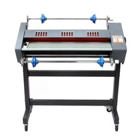 Laminateur électrique de petite taille LF650S, machine à plastifier automatique pour papier et film, plastification à chaud/à froid, vitesse de 1,6 m/min, AC110V-240V