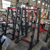 ASM-B4040 Machine de musculation commerciale pour salle de sport intérieure, rack à barres, équipement de fitness professionnel personnalisé
